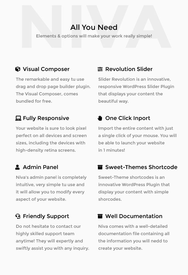 Niva -  Creative Agency WordPress Theme - 5